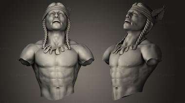 Military figurines Body 3d model